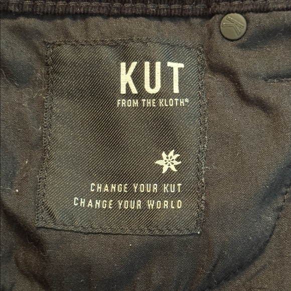 Kut From The Kloth Women's Black Karen Baby Bootcut Corduroy Jeans Size 8 - Picture 10 of 13